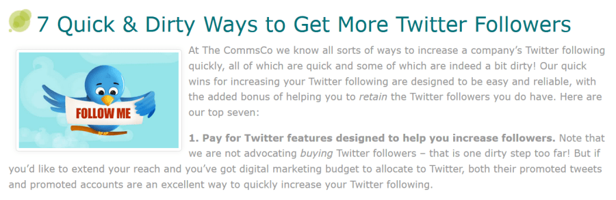 7 Quick and Dirty Ways to Get more Twitter Followers